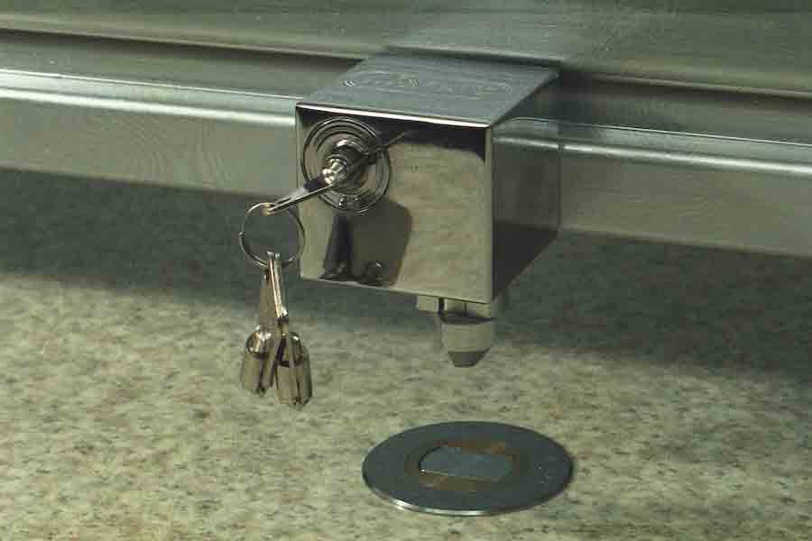 Cierre seguridad embutir persiana metálica